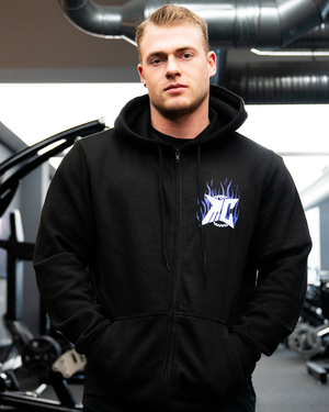 SWEATJACKE BLUE INFERNO