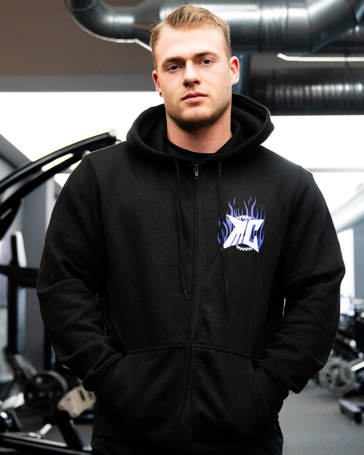 SWEATJACKE BLUE INFERNO