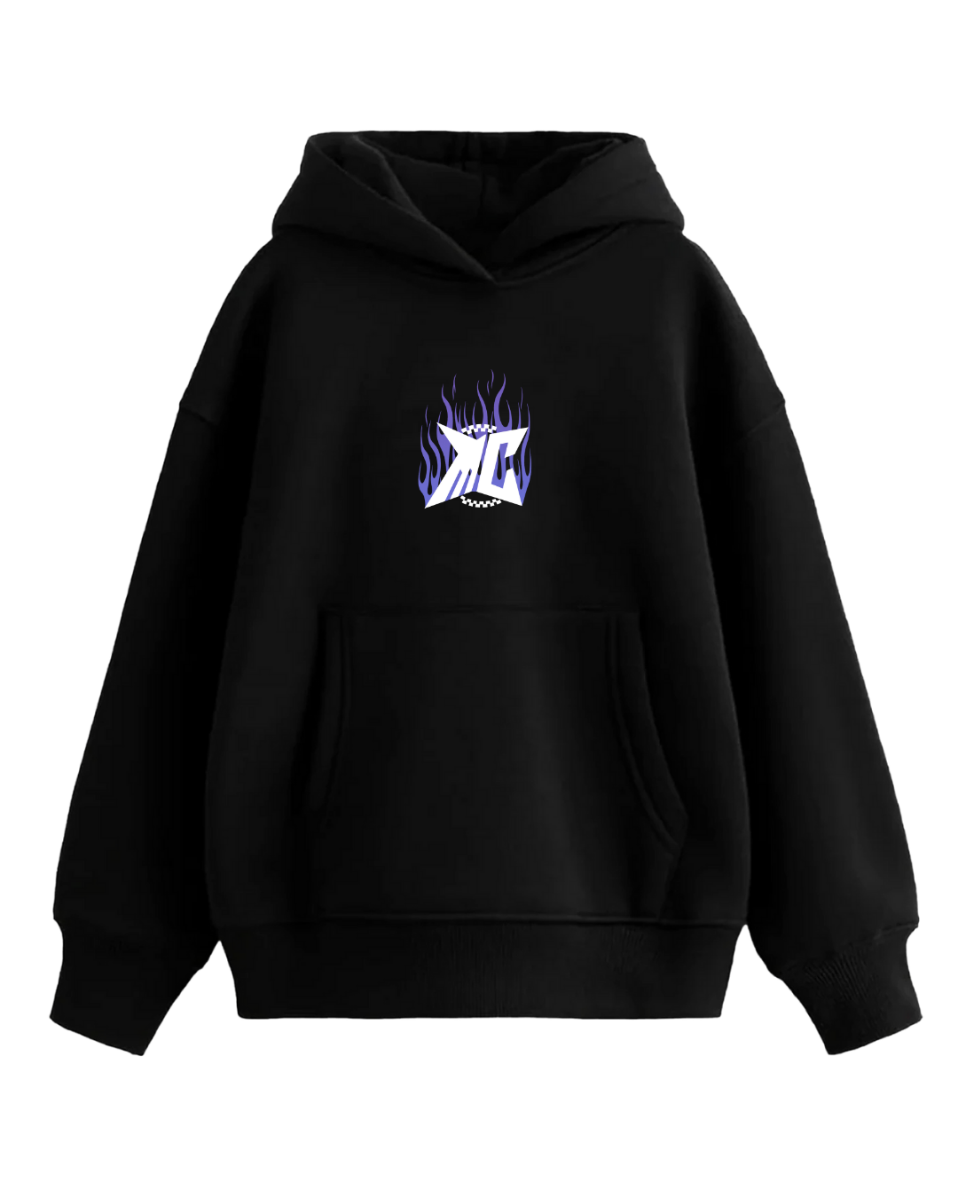 BLUE INFERNO HOODIE