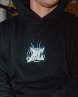BLUE INFERNO HOODIE
